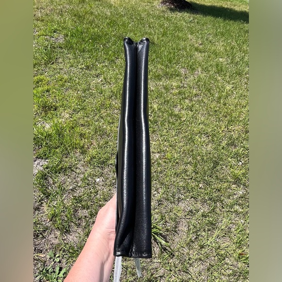 Rebecca Minkoff Black Leather Studded Wristlet Clutch - Picture 14 of 16